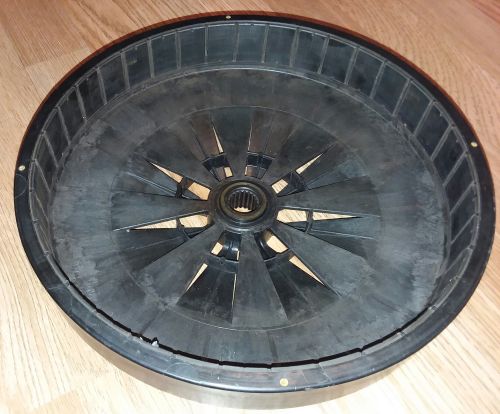 Inside of motor drum 