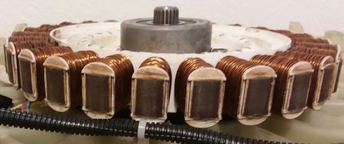 27 coils or electromagnets - 9 for each of the 3 phases